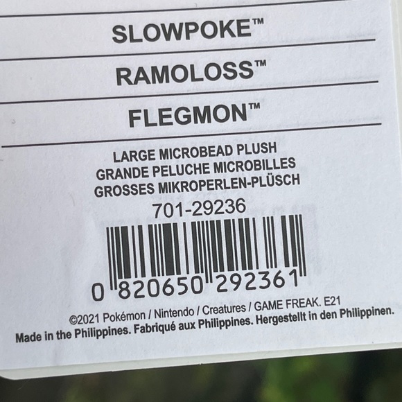 New Squishy Round Slowpoke Large Microbread Plush - Picture 13 of 15